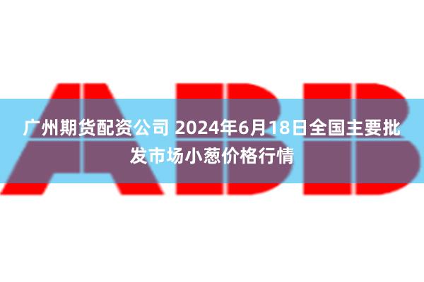 广州期货配资公司 2024年6月18日全国主要批发市场小葱价格行情