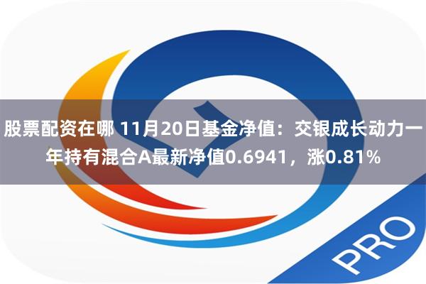 股票配资在哪 11月20日基金净值：交银成长动力一年持有混合A最新净值0.6941，涨0.81%